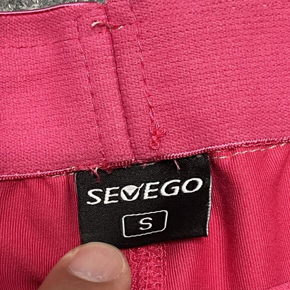 Sevego Womens Athletic Tennis Camo Skort With Pink Liner & Zipper Pockets Size S - Picture 3 of 5